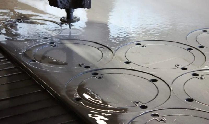 SS stainless steel plate waterjet cutting Hyderabad