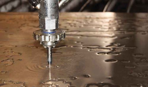 Titanium plate waterjet cutting Hyderabad
