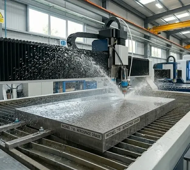 Inconel alloy waterjet cutting Hyderabad